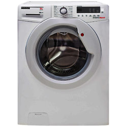 Hoover Dynamic Next Classic DXC E410W3 Freestanding Washing Machine, 10kg Load, A+++ Energy Rating, 1400rpm Spin, White